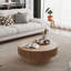 Table basse ronde avec rangement-722450978