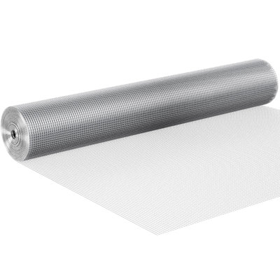 1/4 Inch Hardware Cloth, 36 Inch x 50 Ft, 23 Gauge Wire Mesh Roll, Hot-Dip Galvanized Welded Metal Fencing for Garden, Poultry, and Plant Protection