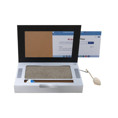 Laptop Cat Scratching Board Foldable Cat Scratching Board