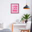 Giclée encadrée Mosaic Good Luck Babe-371303710-371303696