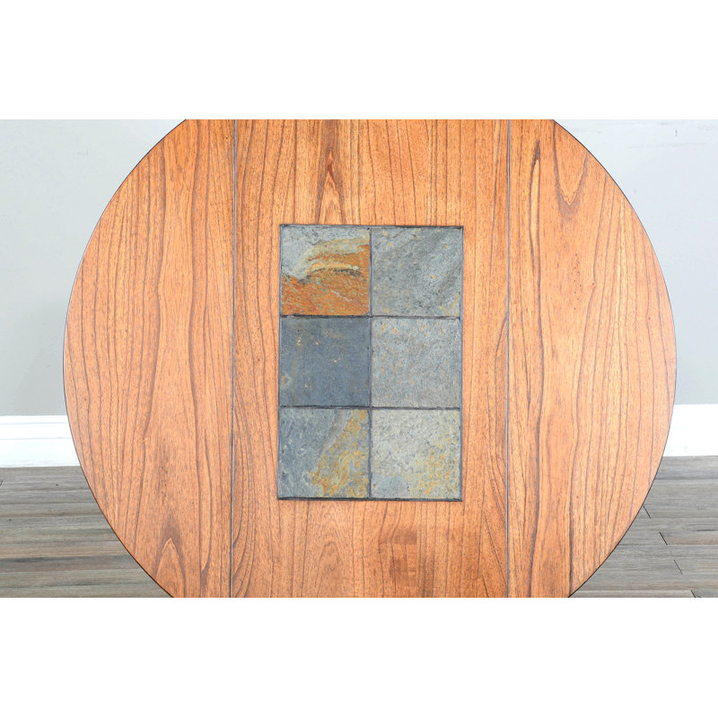 Round Small Drop Leaf Table Dining Set