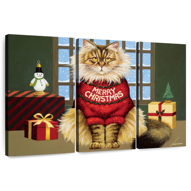 Squeeky's Christmas, 42" H x 65" W