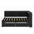 Twin Size L-Shaped Bookcases Bed With Power Outlets, USB And Two Drawers-911096450