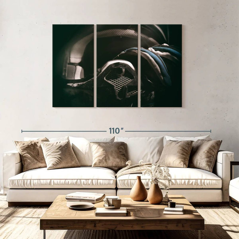 Dirt Bike Gear, 48" H x 74" W