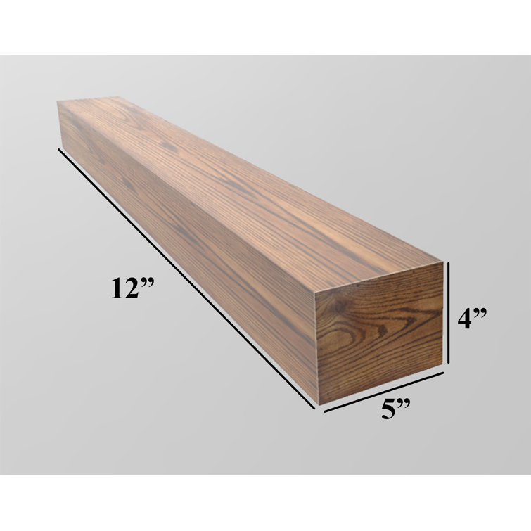 Loon Peak® Genni 2 Piece Oak Floating Shelf | Wayfair