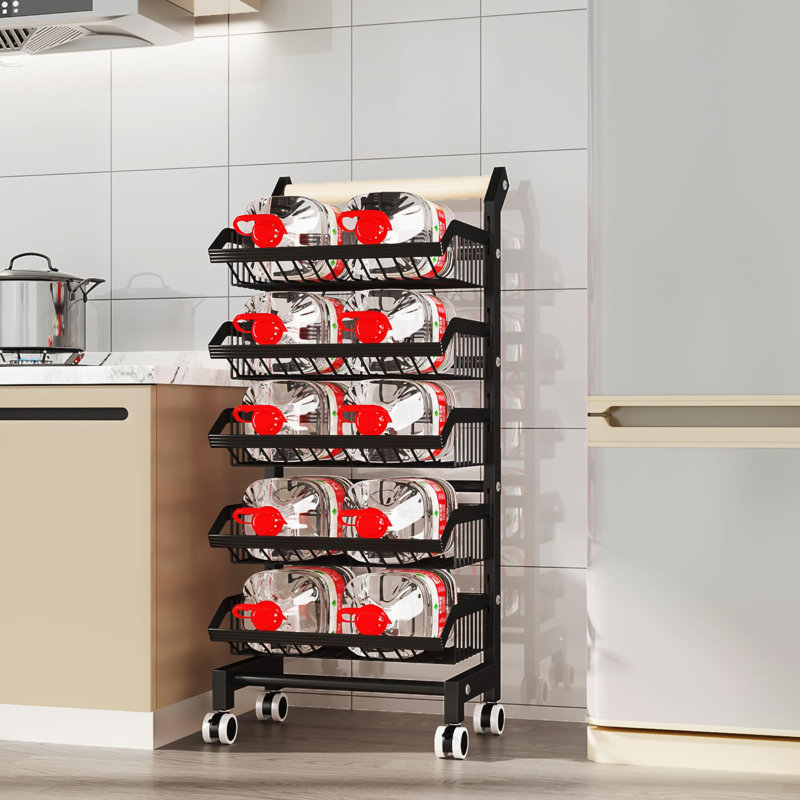 Metal Storage Rack, 105cm H x 42cm W x 32cm D