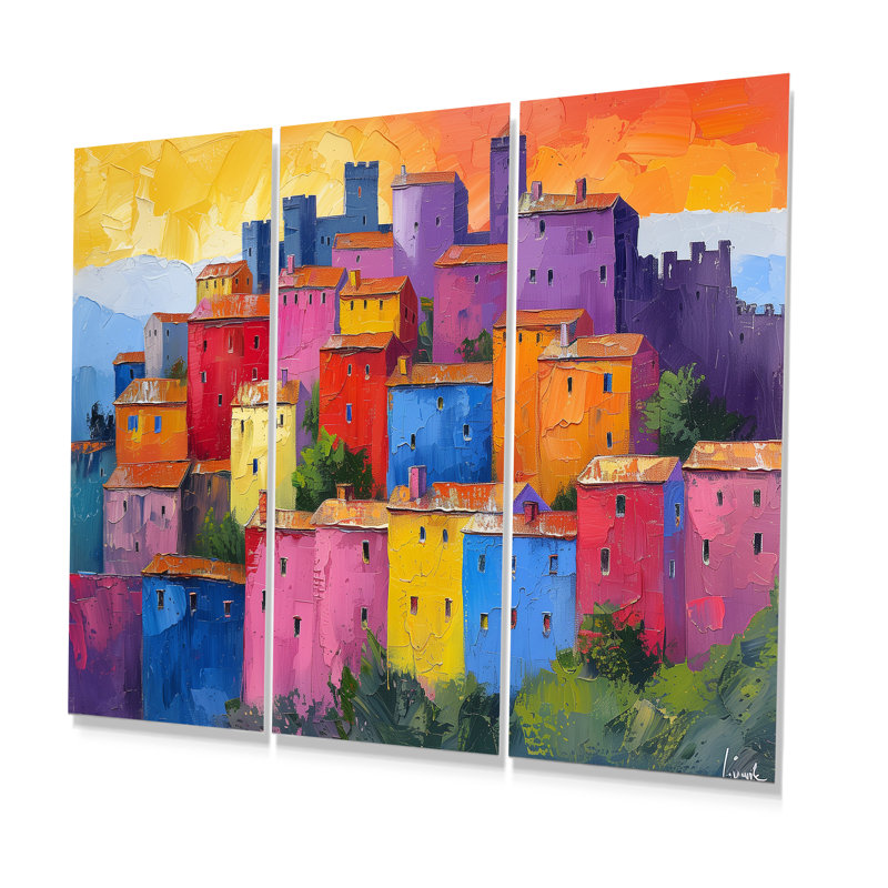 Yael " Yael " 3 - Pieces, 40" H x 60" W, No Framed