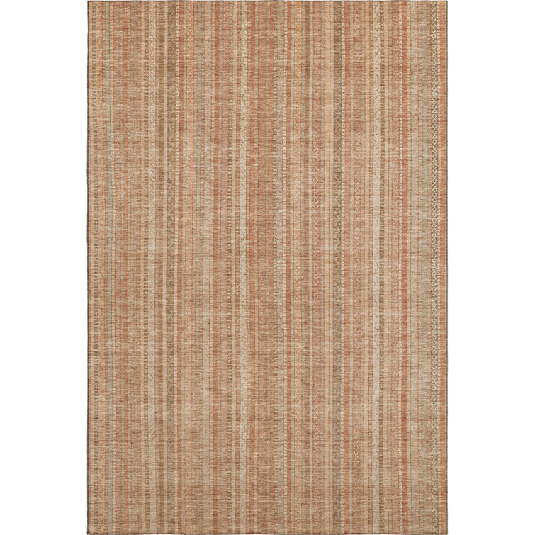 Premium Machine Washable Baford AMF1655 Stripes Rug