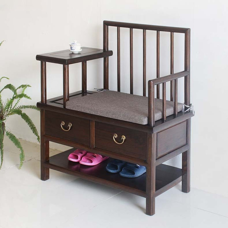 Rangement pour 4 paires de chaussures, Brun clair