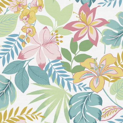 SAMPLE-Floral Wallpaper