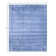 Harbor Abstract Area Rug in Denim