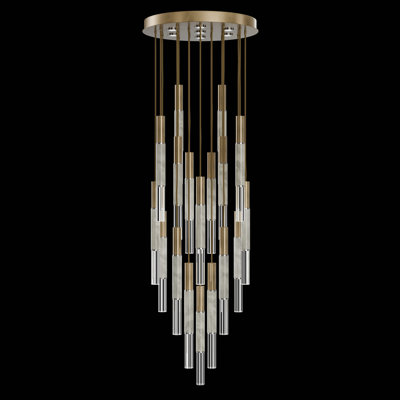 Luminaire suspendu rond l 31 po Antonia
