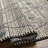 Isal Diamond Charcoal and Blue Area Rug-7243806