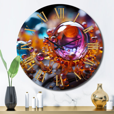 Horloge murale 3D