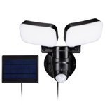 10W Adjustable Heads LED Solar Power Outdoor Security Flood Light with Motion Sensor