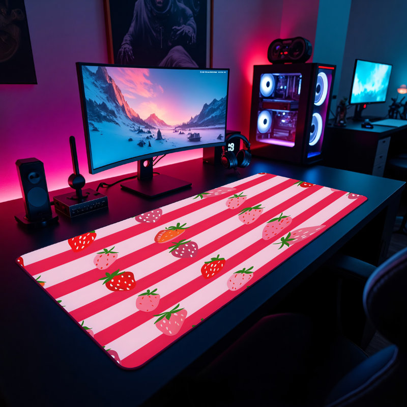 Polyester Desk Pad, 31.5x15.5