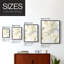ABSTRACT Series CMIV - Impression encadrée de qualité supérieure - Prêt à accrocher - Aucun clou requis ABAI52514-1949686553-1949686555