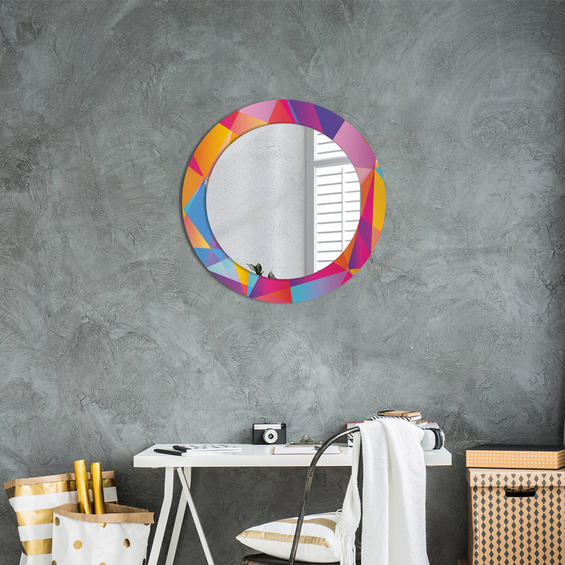 Huldar Glass Flat Wall Mirror