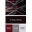Art abstrait en métal rouge 29 formes abstraites-1356851969