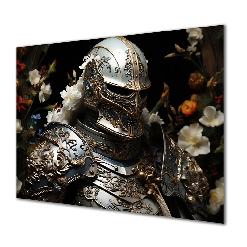 Armure Mediaval Knights - militaire en métal, art mural MT135350, H 12 po x l 20 po x P 1 po