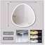 Miroir de salle de bain à DEL 32 po x 32 po