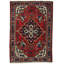 Niroy Oriental Area Rug in Red