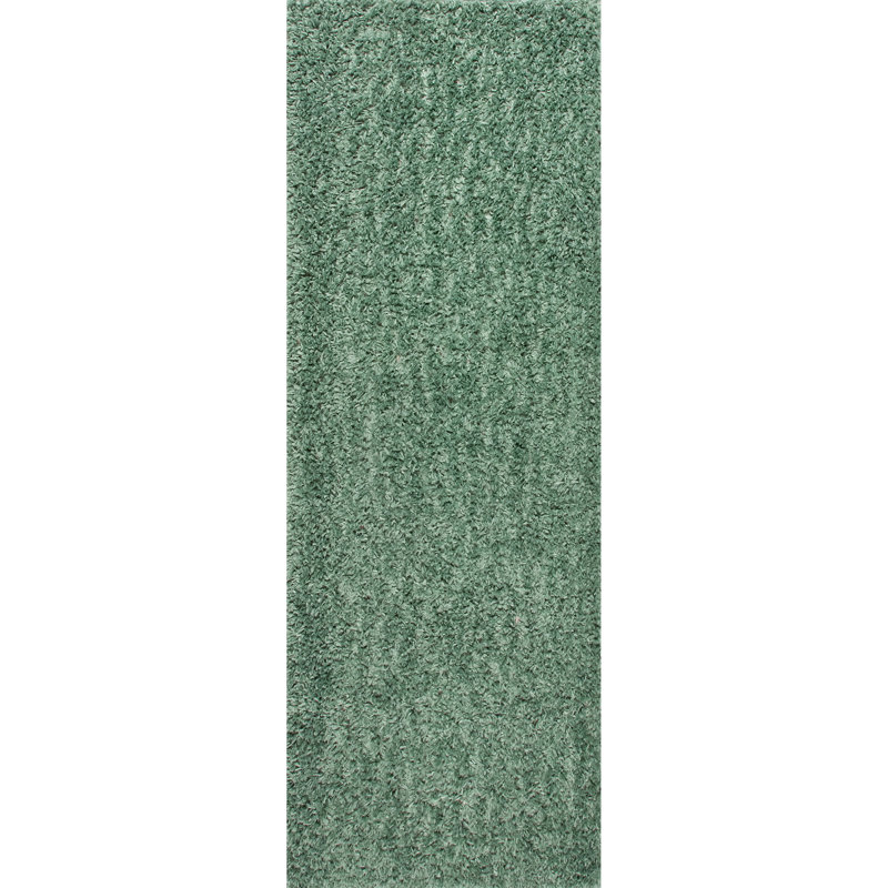 Tapis à poil long Abbiney, Tapis de couloir 2 pi 8 po x 8 pi