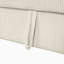 Canapé-lit modulaire en U de 107,5 po avec méridienne escamotable avec rangement et accessoires de chargement pour le salon, beige