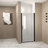 Pivot Shower Door With Aluminum Frame