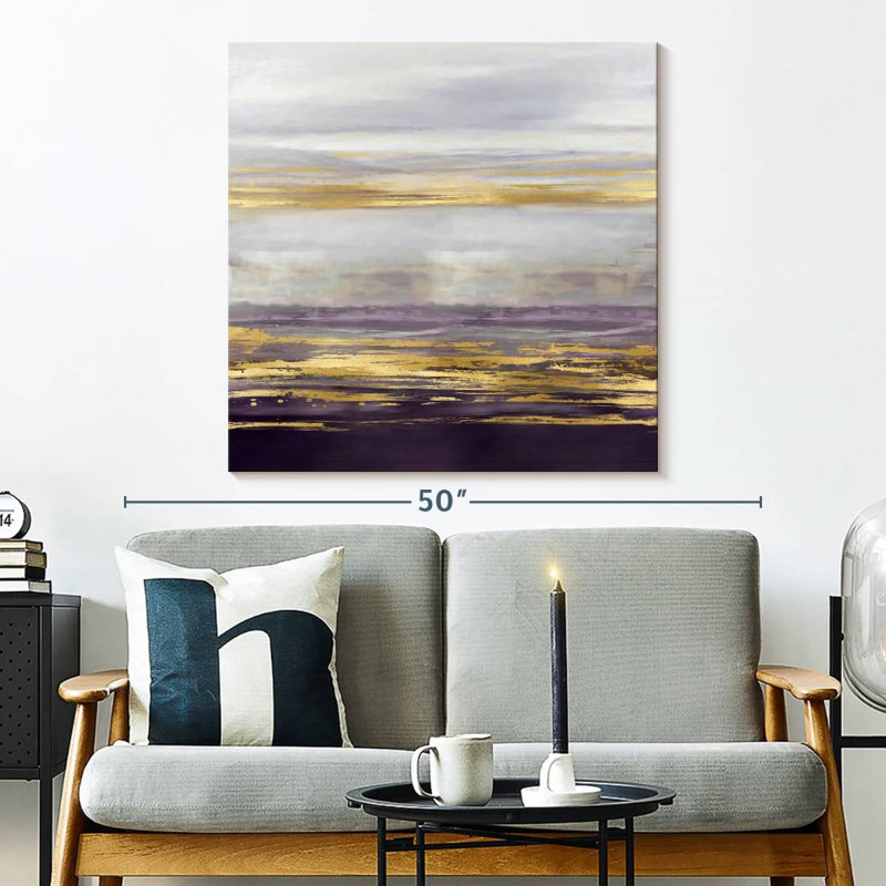 Avery Amethyst Reflections I, 33" H x 33" W