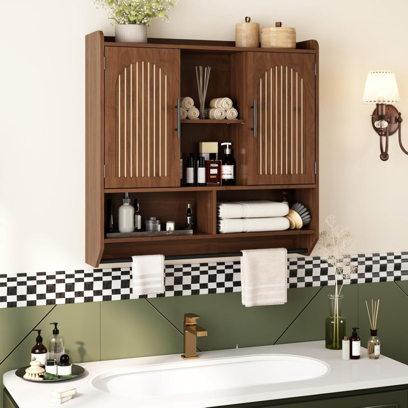 Armoire murale de salle de bain Mid-Century