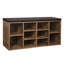 Adara Linen Blend Upholstered Storage Bench-50239570