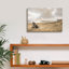 Golden Coastal Sunrise ' by Lori Deiter, Canvas Wall Art, 18"x12"-1441514384