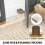 Tapis à bordure géométrique lavable à la machine-133491812-133491814
