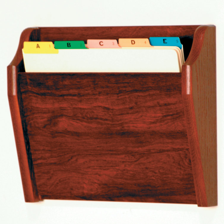 Wood Wall File Pockets
