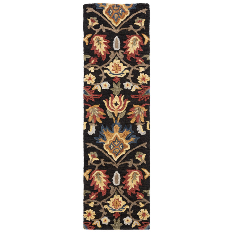 Hemsley Hand Tufted Wool Floral Rug