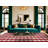 Washable Gingham Checks Farm Area Rug-77813121
