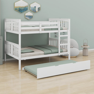 Bunk Bed With Trundle And Ladder