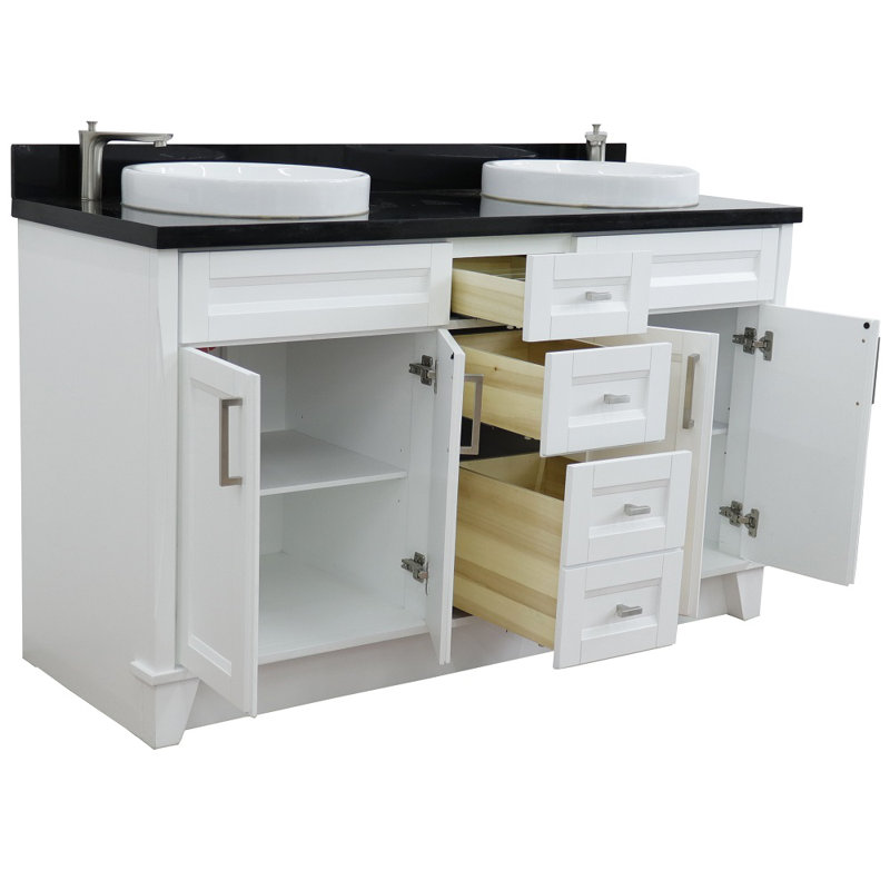Ensemble de meuble-lavabo double 61 po Laggan
