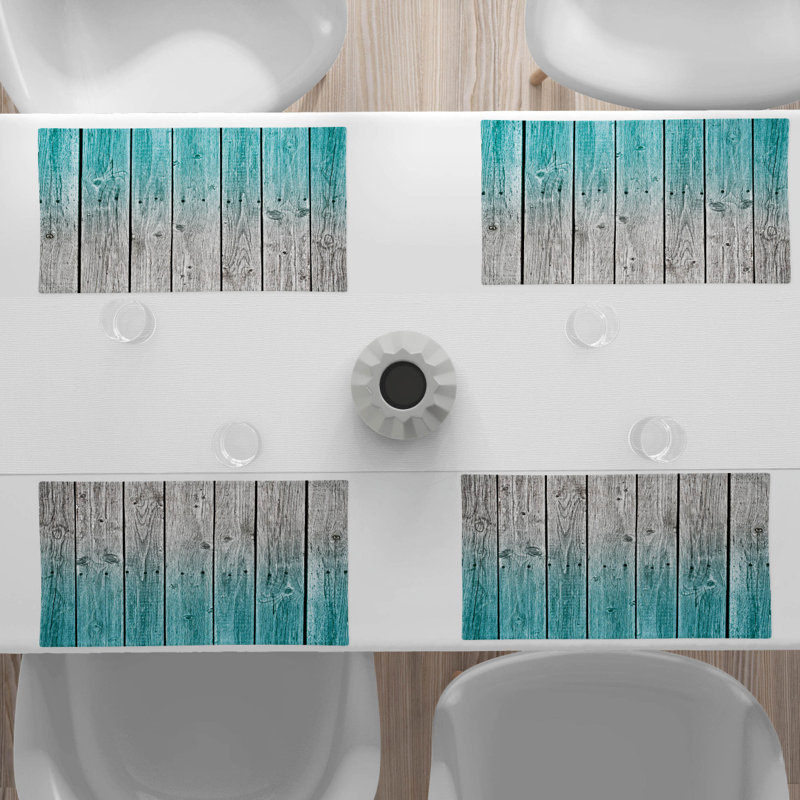 Polyester Abstract Rectangle Placemat