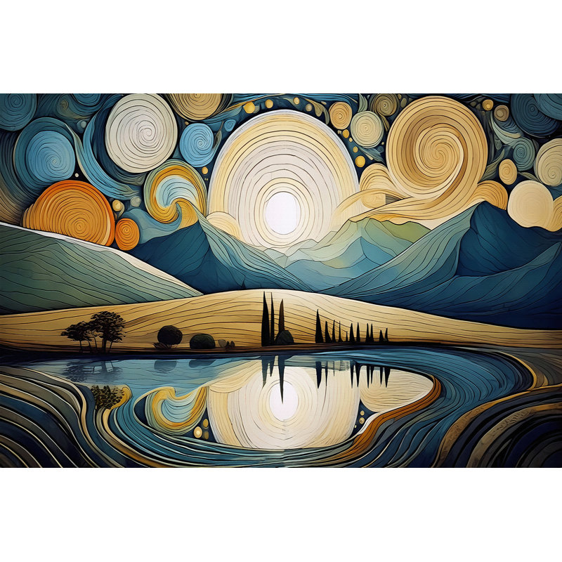 Solstice Serenade, 20" H x 30" W