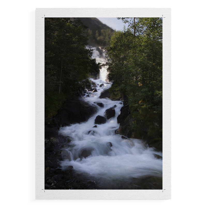 «Feel the Rush» - Impression sur toile seulement - non encadrée, H 27 po x l 18 po