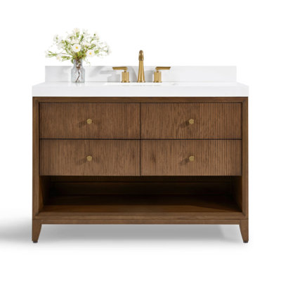Momo Oak Single Bathroom Vanity