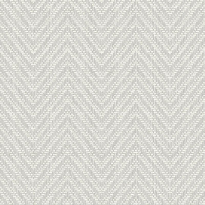 Glynn Light Grey Chevron Wallpaper