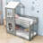 Hruni Kids Twin Over Twin Bunk Bed-1301831522