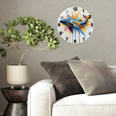 Horloge murale Whale