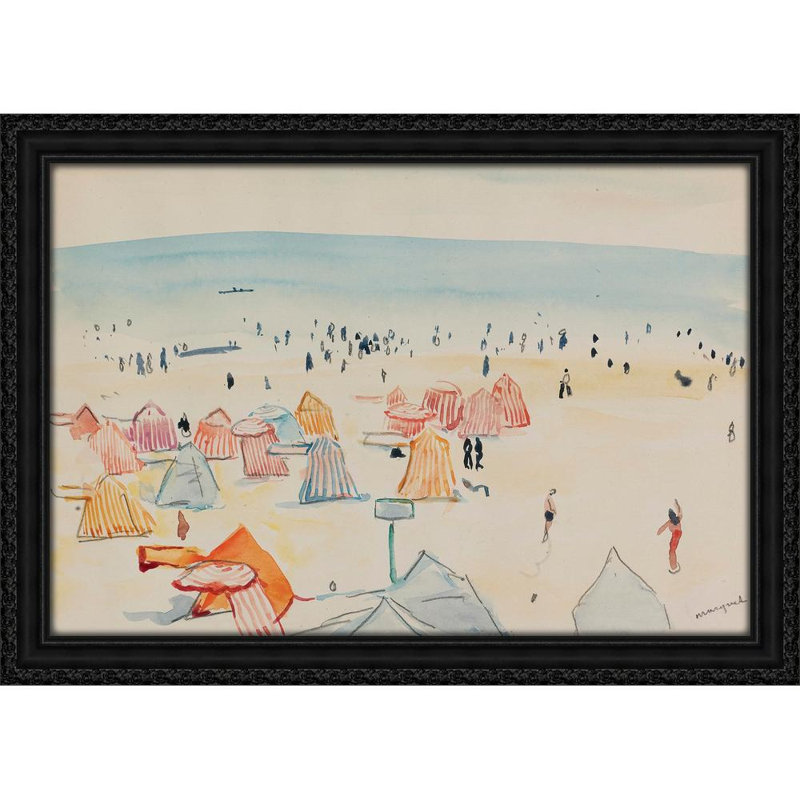 Plage des Sables d'Olonne, H 23 po x l 32 po