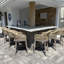 Tabourets de bar et de comptoir d'extérieur Aleza avec coussin souple imperméable-406576257-406576261-406576256