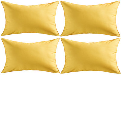 Set Of 4 Outdoor Waterproof Pillow Covers