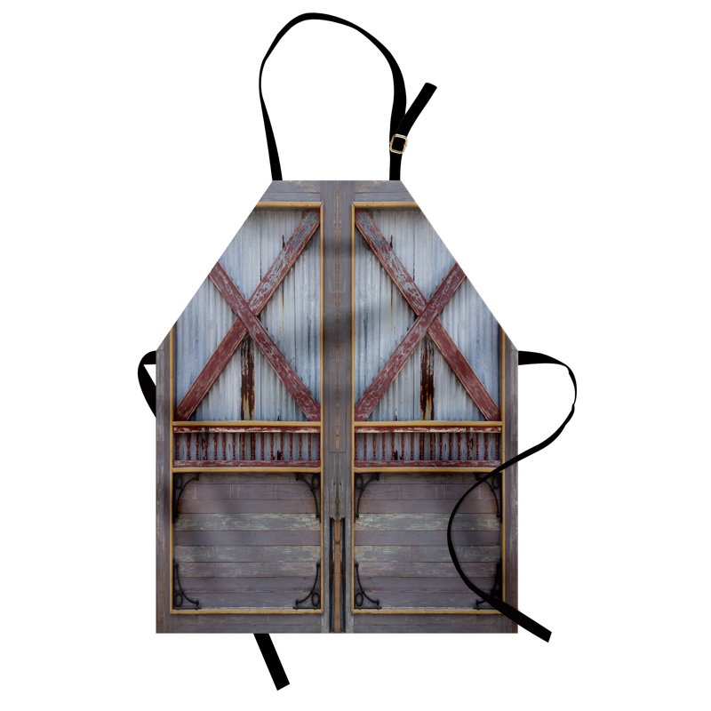 No Pattern Bib Apron